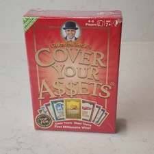 Cover Your Assets Grandpa Beck's Card Game New Sealed Family Fun 4-6 Players
