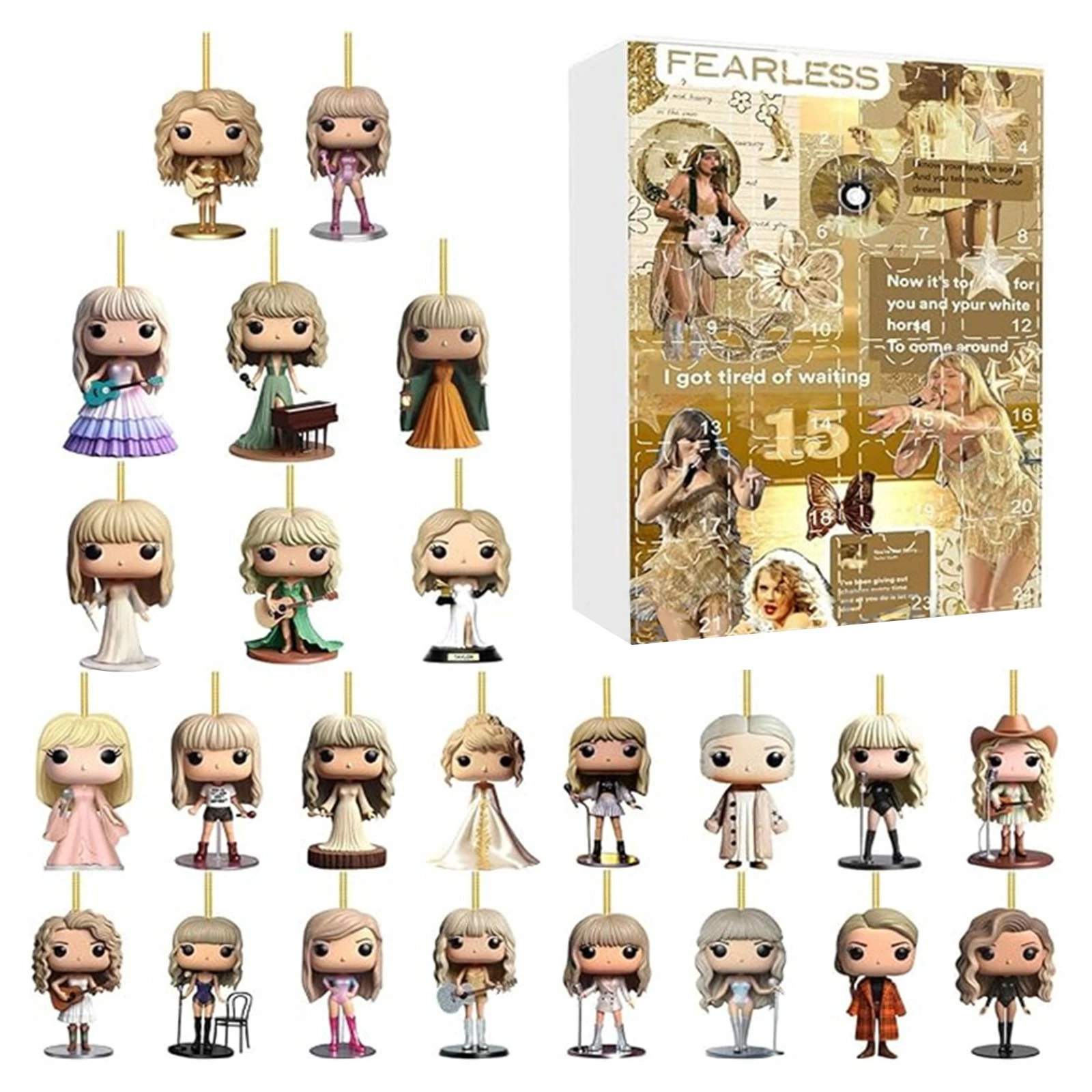Taylorr Swifts Advent Calendars 2025 Mini Blind Boxes 2D