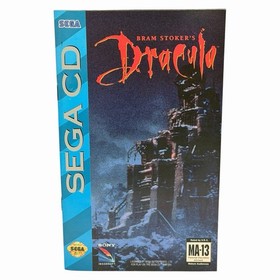 Bram Stoker's Dracula (Sega CD, 1993) CIB Complete w/ Manual + Reg Card Tested
