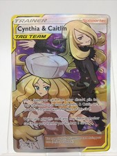 Cynthia & Caitlin (Full Art) 228/236 Sm-Cosmic Eclipse Holo