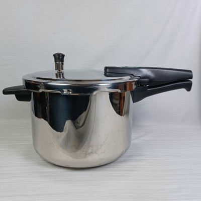 T-FAL Safe2 Stainless Steel 6.4Qt 6L Stove Top Pressure Cooker w