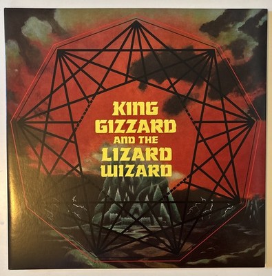 King Gizzard and the Lizard Wizard - Nonagon Infinity LP blue w/ red splatter