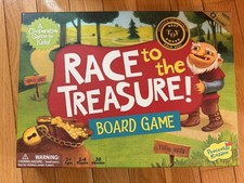 Race To The Treasure Cooperative Board Game for Kids Peaceable