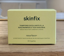 Skinfix Resurface AHA/BHA Niacinamide Exfoliating Pads 60 Pads Brand New