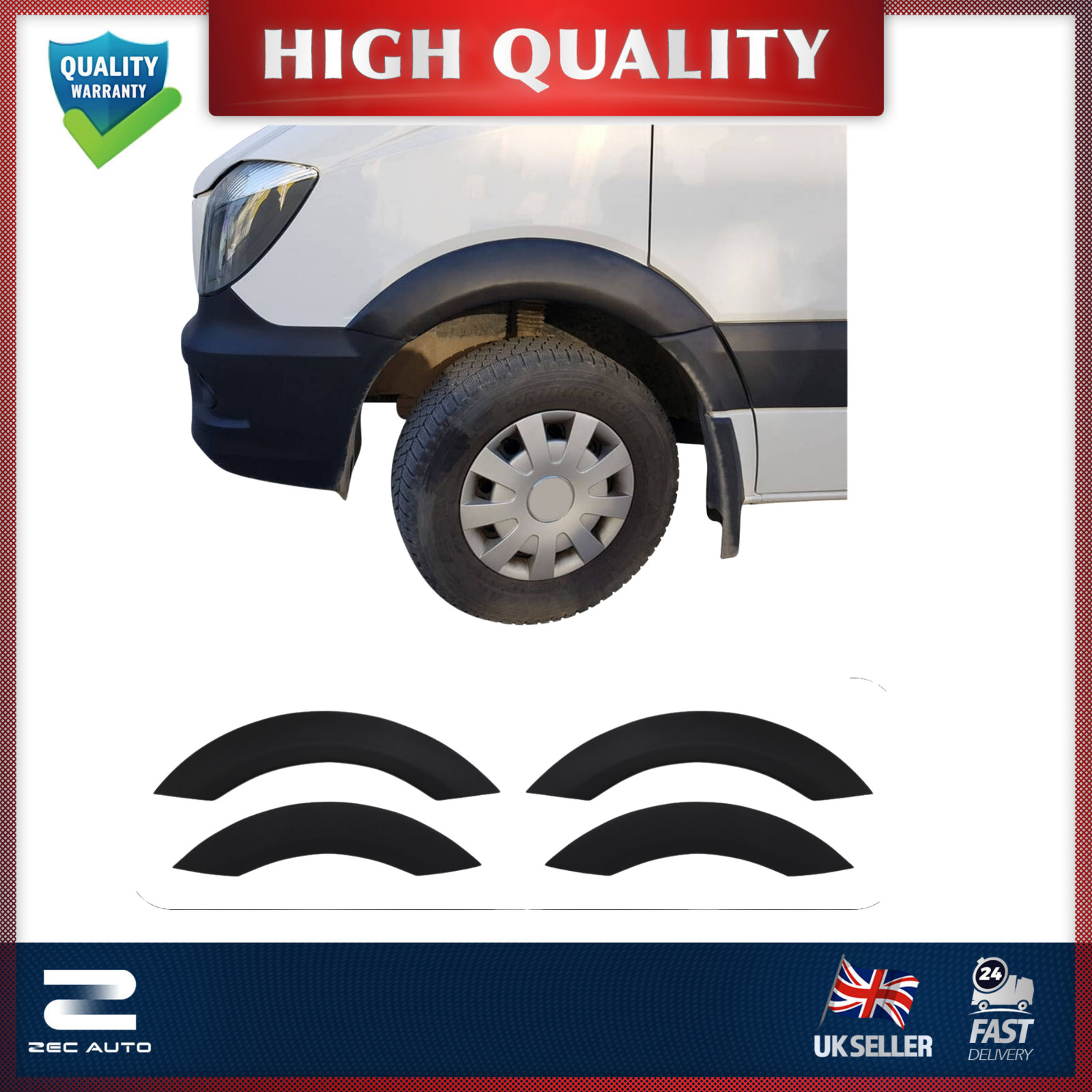 Wheel Arch Covers for Mercedes Sprinter W906 2006-2018 Fender Flares Protector