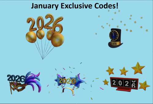 NEW Roblox January 2026 Exclusive Codes Most With Robux Sent In S L500 
