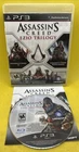 Assassin's Creed: Ezio Trilogy (Sony PlayStation 3, 2012, PS3 w/ Manual)