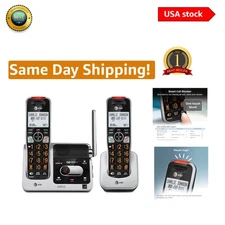 Advanced BL102-2 DECT 6.0 2-Handset Phone with Digital Answering & Bright Keypad