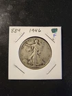 1946 Walking Liberty Half Dollar In Fine Condition