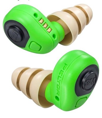 3M Peltor EEP100 Electronic Earplugs - Green Open Box. A4