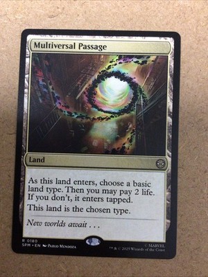 Marvel's Spider-Man Multiversal Passage Regular Rare Card 180