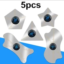 Ultra-Thin 0.1mm Stainless Steel Spudger Pry Blade Phone Opening Tool 5 Piece