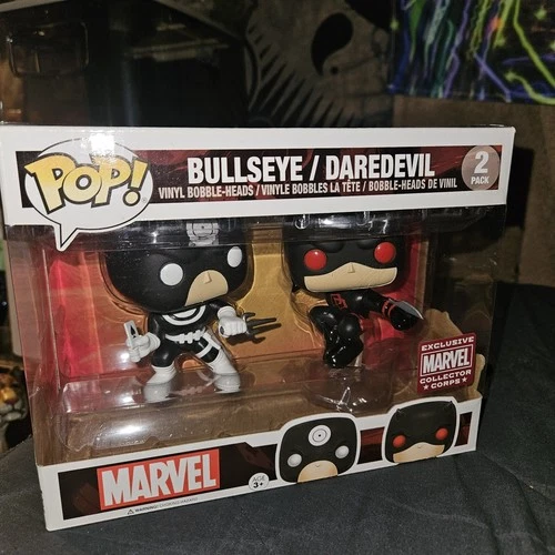 Funko Pop - 2 Pack Bullseye & Daredevil Marvel Collector Corps