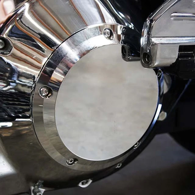 Cubierta Joker Machine Billet Derby - Cromo liso motocicleta bicicleta de calle 06-99S Foto 2 de 4