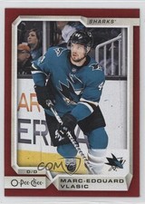 2018-19 O-Pee-Chee Red Marc-Edouard Vlasic #378 2a8