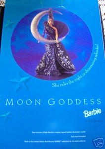 moon goddess barbie