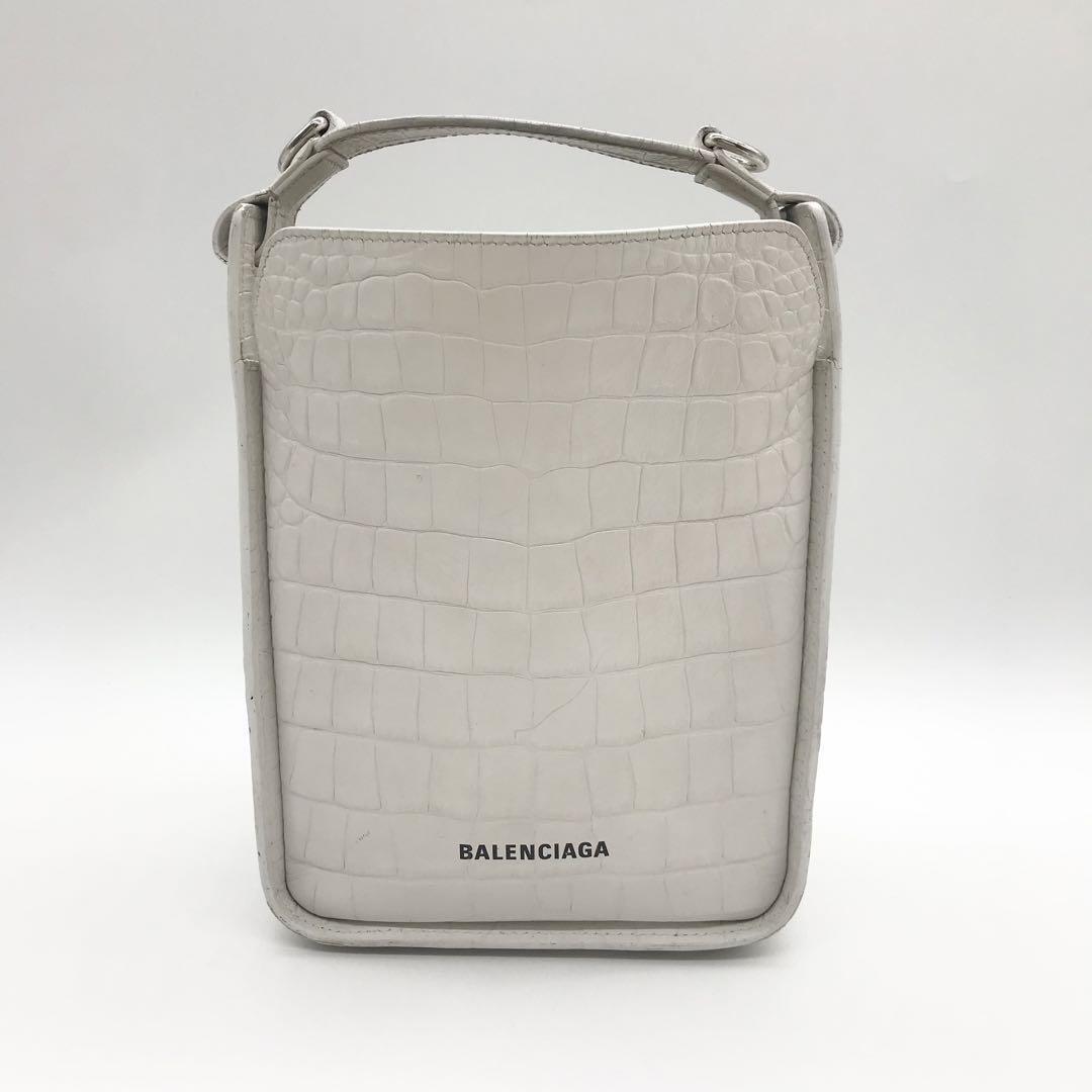 BALENCIAGA Tool 2.0 North-South XS 2way Handbag Shoulder bag Size