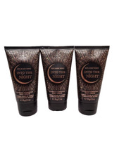 3 BATH AND BODY WORKS INTO THE NIGHT TRAVEL SIZE BODY CREAM 2.5 OZ,