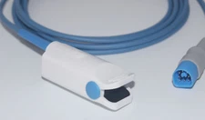  Philips M1196A Adult Finger Clip Spo2 Sensor P9325A 8 Pin 3M