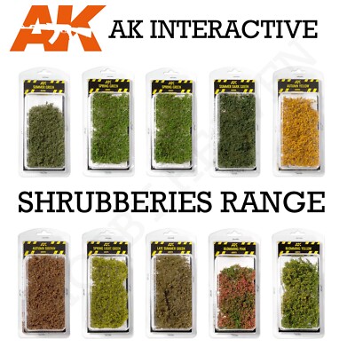 AK Interaktive Sträucher Basis Dioramen Vollsortiment kombinierter Versand