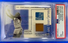 2001 Upper Deck Ovation Basketball MJ UNC Memorabilia #MJC1 Michael Jordan 35/82