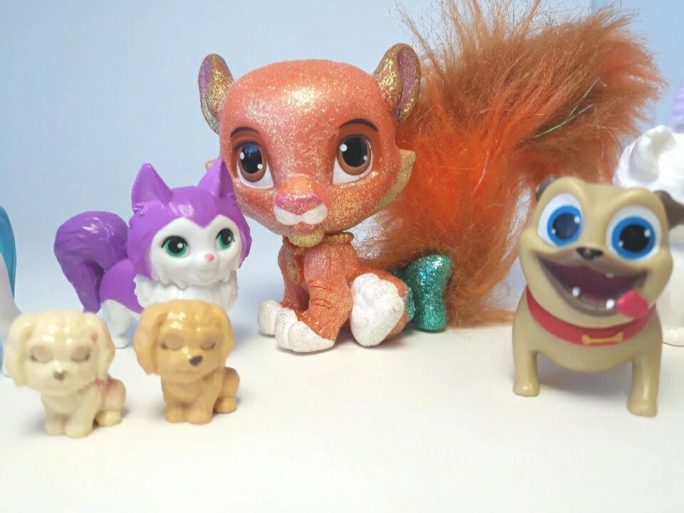 Barbie Dream Pet Lote 11 Animales Tienda de Mascotas Veterinario Disney Jazmín Príncipes Medias Foto 3 de 4