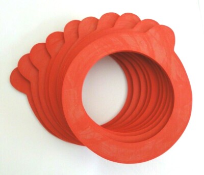 Einkoch Gummiringe 65 x 90 mm Bügelglas Einkochringe Gummi Einweck Einkochglas