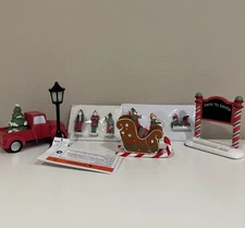 Target Bullseye Playground Mini Christmas Village Figurines Decor Set You Choose