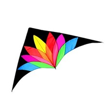 Large Delta Kite Colorful Easy to Fly Large Giant Kites for Beach Lawn Farm