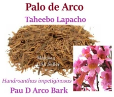 Palo de Arco 6 bags 1/2 oz  Hierbas Pau d Arco Taheebo lapacho  Mexican Herbs