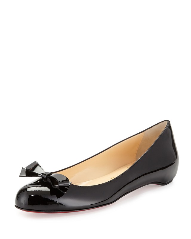 100% AUTH NEW WOMEN LOUBOUTIN SIMPLENODO FLAT BALLET/BALLERINA FLATS US 6