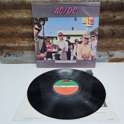 AC/DC ''DIRTY DEEDS DONE DIRT CHEAP'' VINYL LP SD 16033