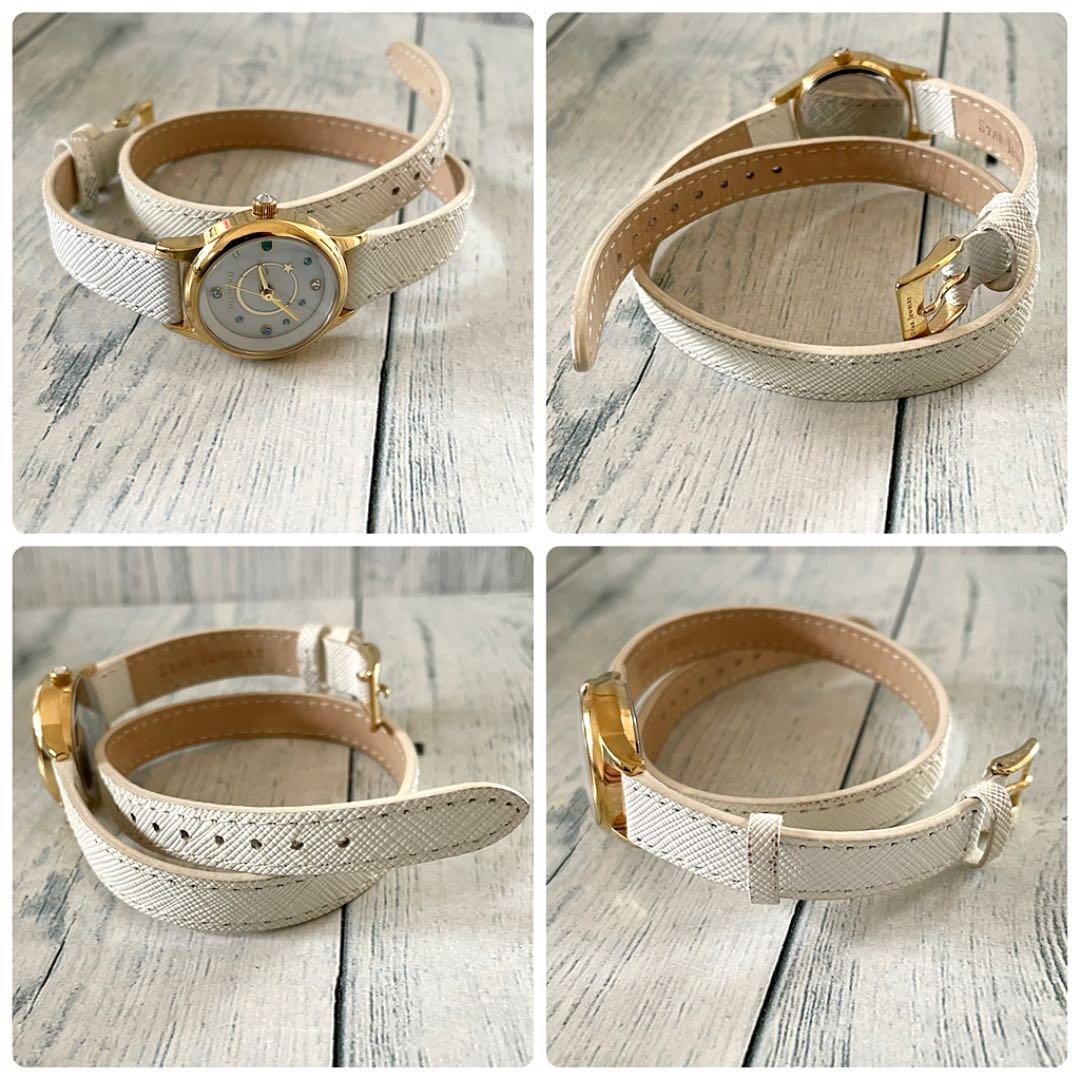 STAR JEWELRY　Summer Cosmic Time　ホワイト STAR JEWELRY Summer Cosmic Time watch White Used From Japan