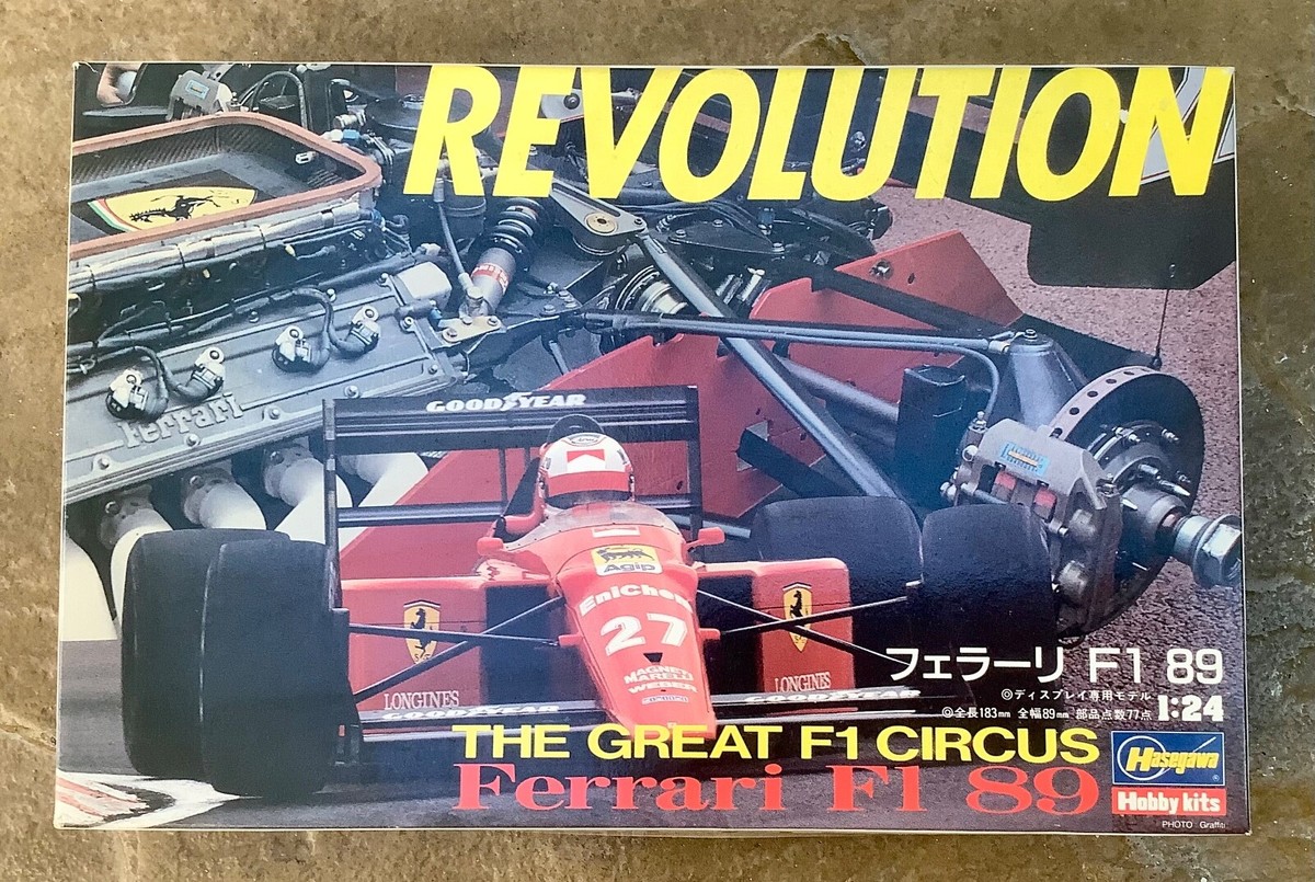1/24 Hasegawa Ferrari F1 89 Maintaining / Marboro Unbuilt