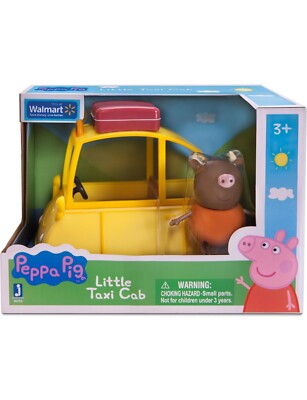 NIB: Rare 3  Mr Bull & His Little Taxi Cab (Daddy Bull, Carol Cow s Daddy)