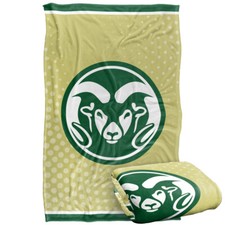Colorado State University Logo Dots Silky Touch Super Soft Throw Blanket