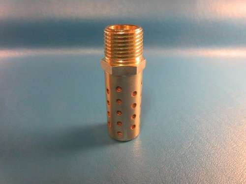 Alwitco B48-0154048 Bantam Muffler 1/2" Male, 150 MAX PSIG - Picture 2 of 9