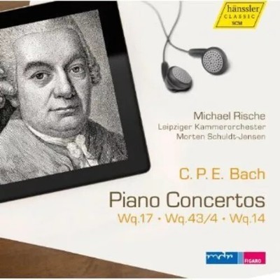 C.P.E. BACH / RISCHE / LEIPZIGER KAMMERORCHESTER - PIANO CONCERTOS 2 NEW CD