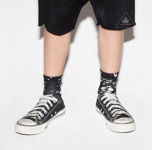 Nununu Splash Socks 3-Pair Set in Black - Picture 2 of 2