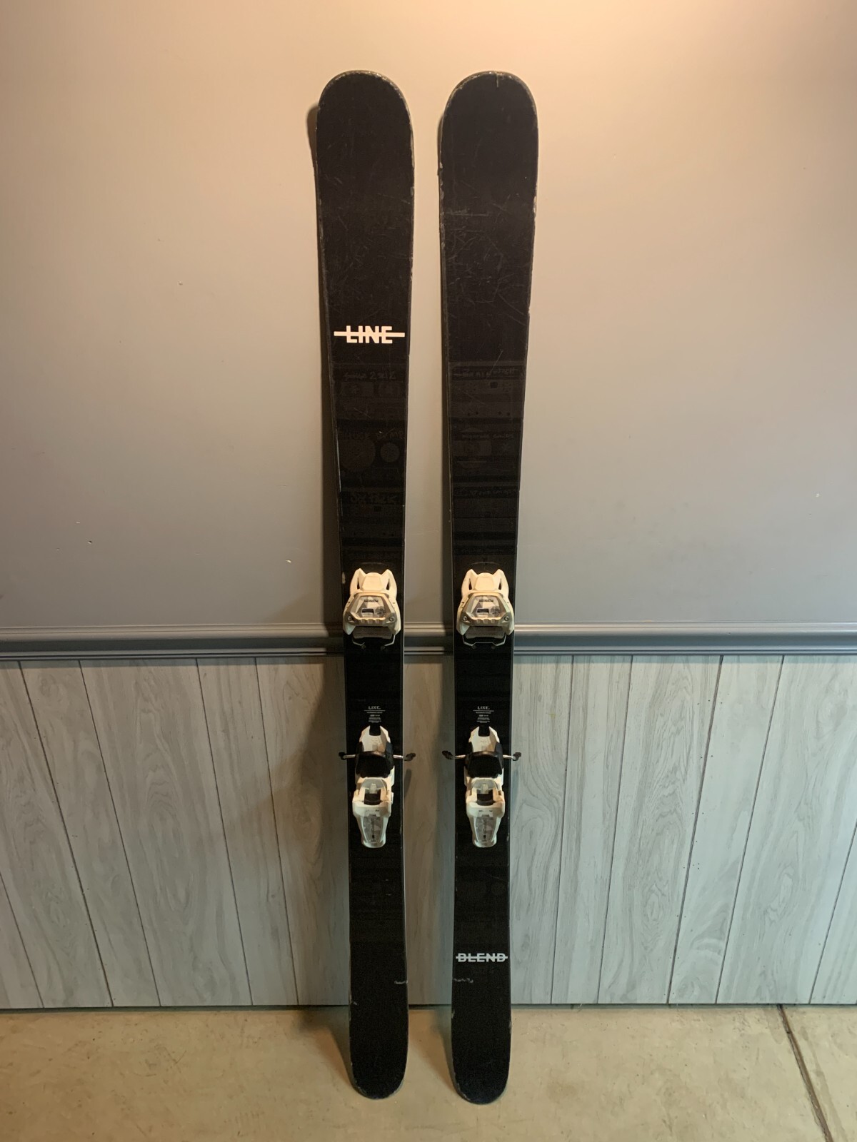 LINE blend 178センチ マーカーグリフォン付き MARKER スキー LINE