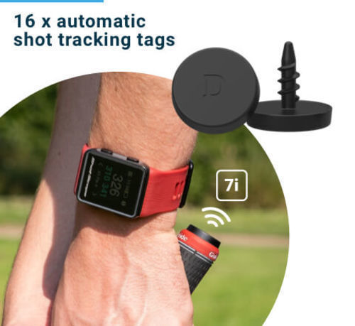 Shot Scope V3 Golf GPS Watch Automatic Performance Tracking + 16