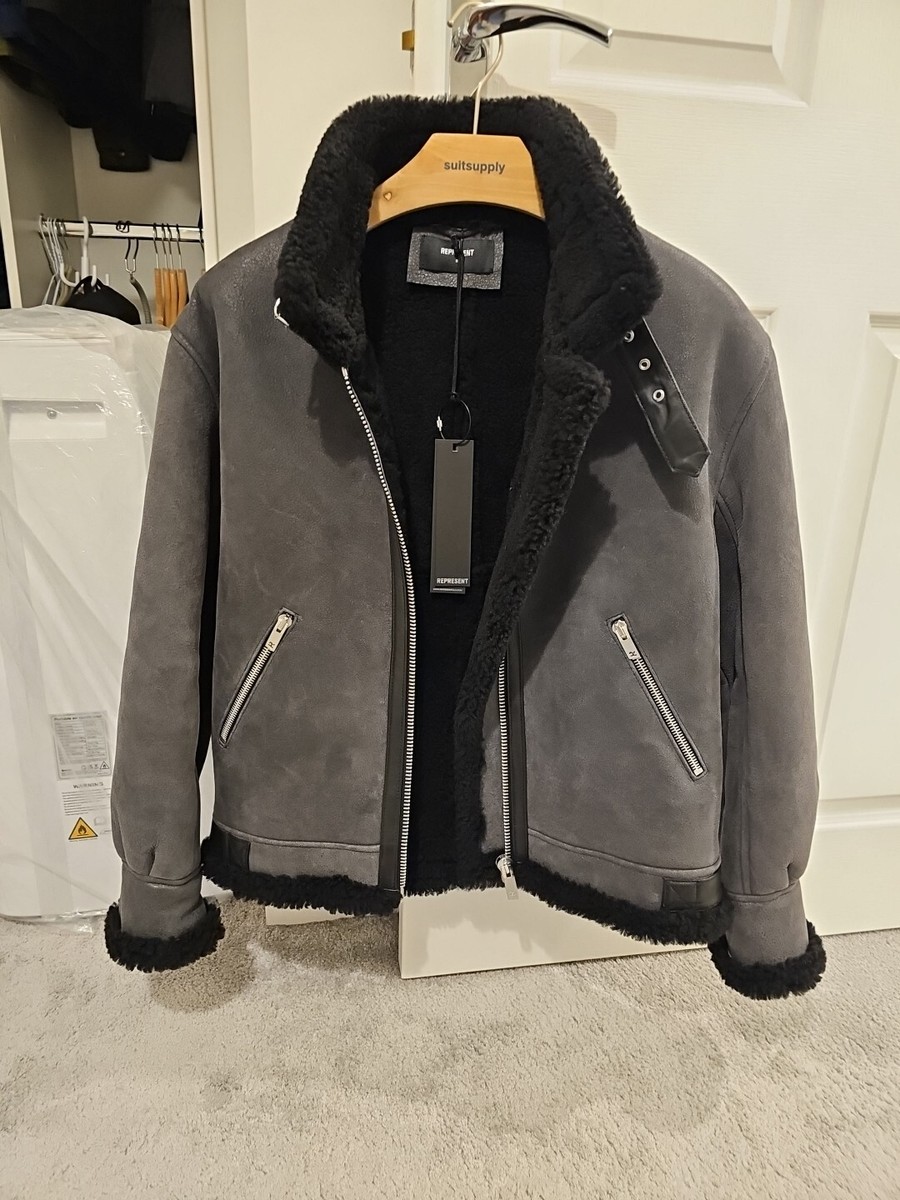 Represent Men's Shearling Jacket - Size S - 100% Sheepskin - £800