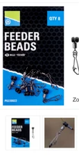 PRESTON INNOVATIONS FISHING - FEEDER BEADS  -  8 PER PACK