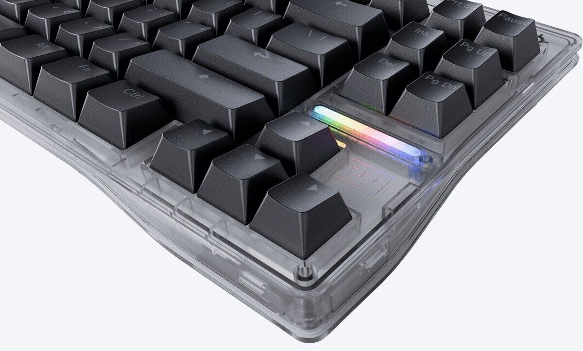 Wooting 80HE ANSI Ghost Special Edition Gaming Keyboard Wooting 80HE ANSI Ghost Special Edition Gaming Keyboard