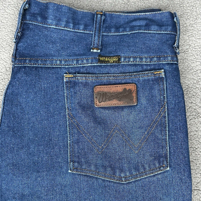 Vintage Wrangler Jeans Mens 70s No Fault 38x32 Fits 37x30.5 Talon