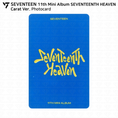 SEVENTEEN 11th Mini Album SEVENTEENTH HEAVEN Carat Ver Official