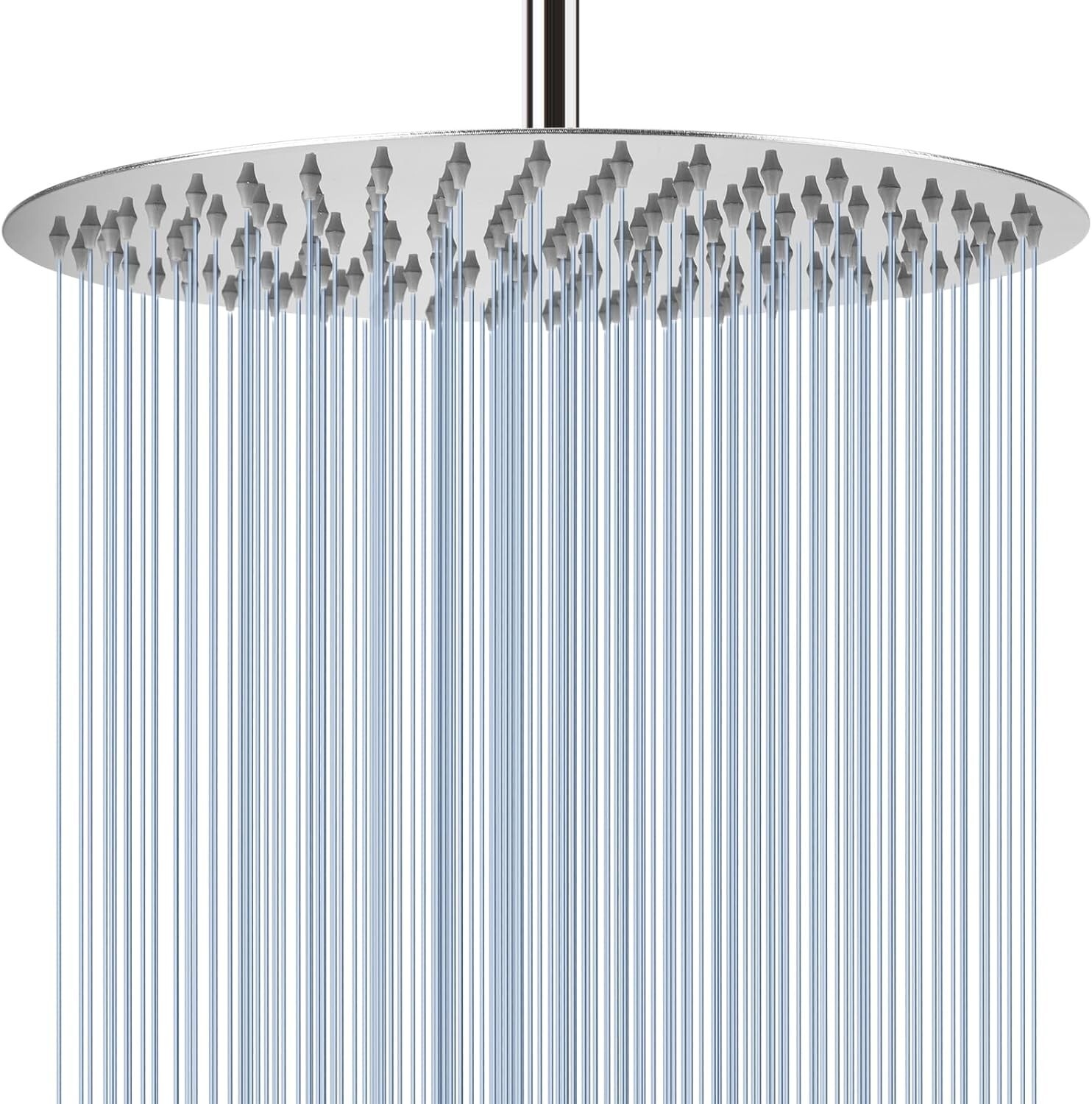 Pommeau de douche plafond rond 40.5cm en acier inoxydable 304 haute pression