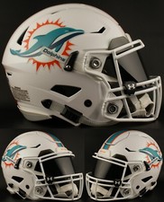 MIAMI DOLPHINS NFL Riddell SPEEDFLEX Authentic Gameday Football Helmet