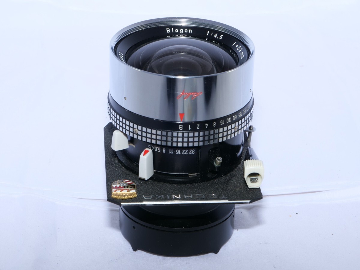 Linhof Technika-70 (3) ZEISS Lenses: 53mm, 100mm, 180mm. 6x7 Film