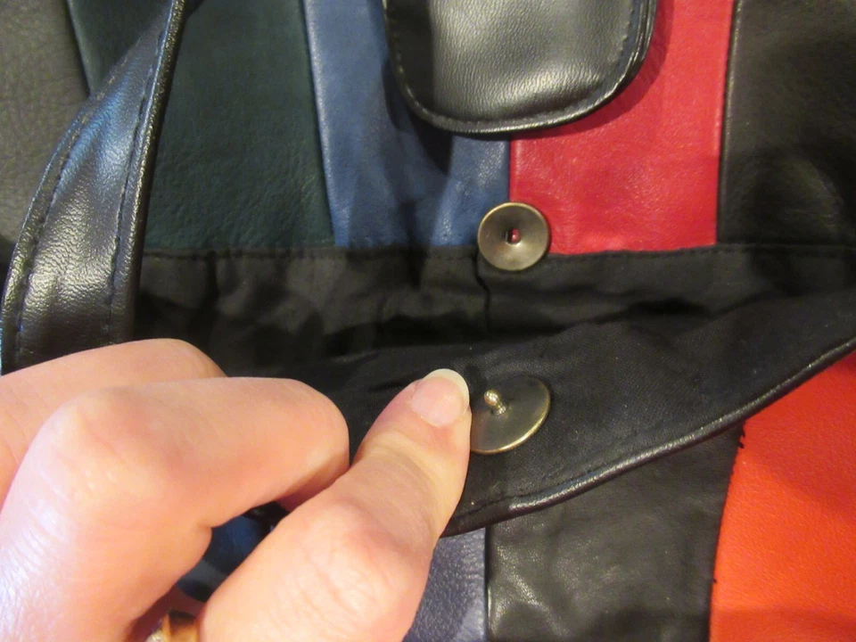 Monedero a rayas B H Smith, c. años 80 Foto 4 de 4